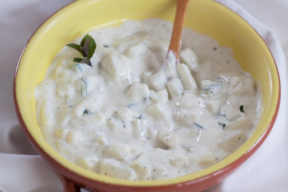 recette vegane tzatziki à la grècque