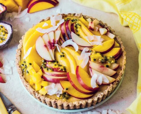 recette végane tarte aux fruits