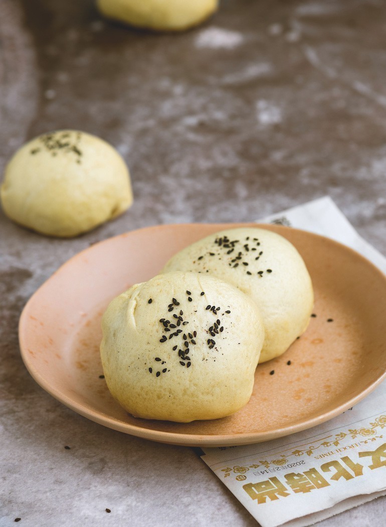 recette bao buns végans à la vapeur