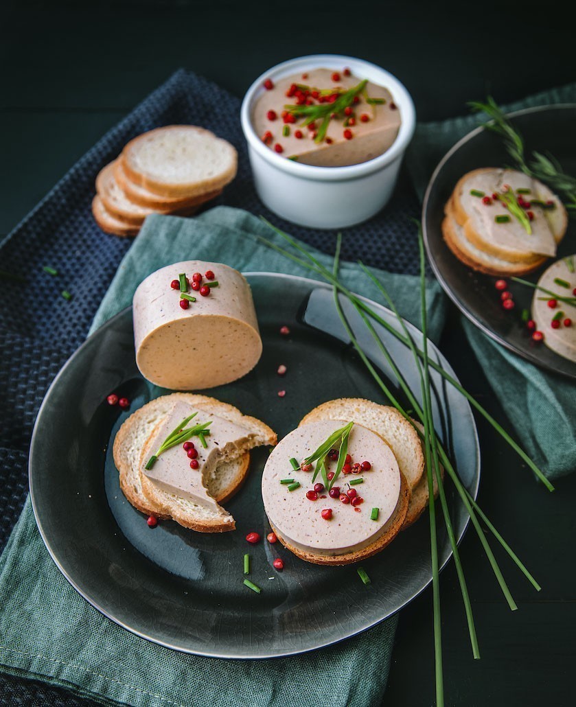 recette vegan foie gras