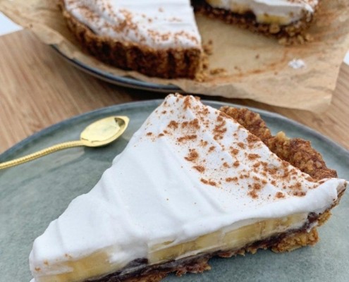tarte végane à la banane
