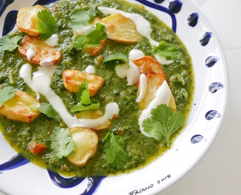 Recept-vegan-palak-paneer