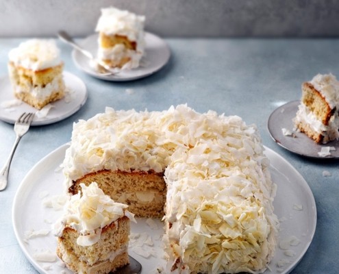 cake végane rhum coco