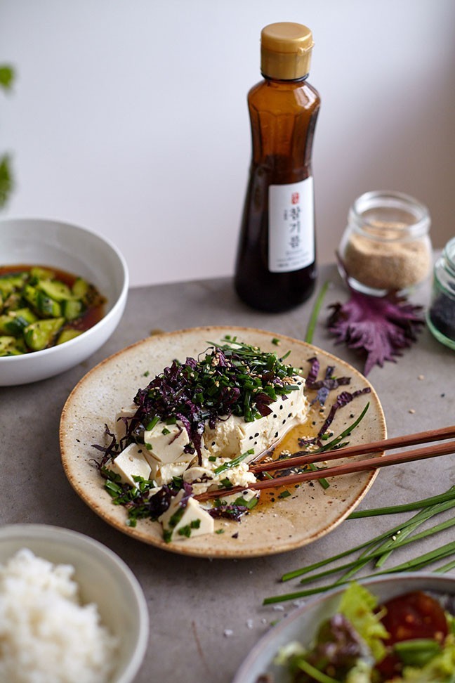 Tofu soyeux sauce ponzu - Recette par Lutsubo