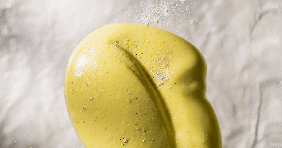 Vegan recept: mousseline op basis van aquafaba en sojaroom