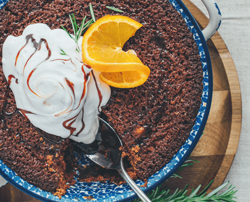 vegan toffee pudding