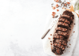 cake au chocolat et à la courgette végane
