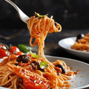 pasta puttanesca