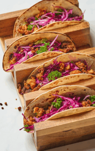 avocado tempeh taco