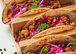 avocado tempeh taco