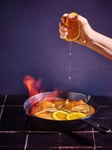 plantaardige glutenvrije pannenkoek