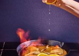 plantaardige glutenvrije pannenkoek